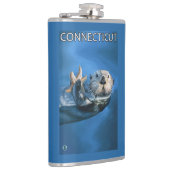 ConnecticutSea Otter Scene Heupfles (Rechts)