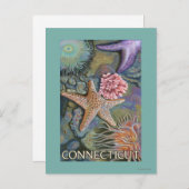 ConnecticutTidepool-scène Briefkaart (Voorkant / Achterkant)