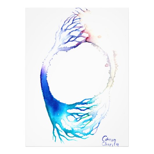 Connection Poster Canvas Print (Voorkant)