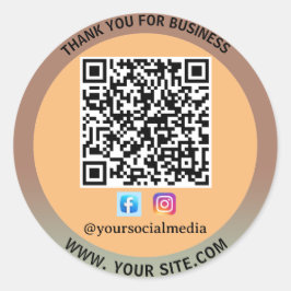 ConnectNow: Business QR Code Sticker