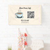 Connectons la bannière commerciale du code QR (En situation)