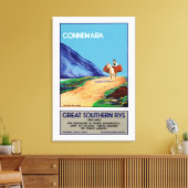 Connemara Canvas Afdruk (Insitu (Woonkamer))