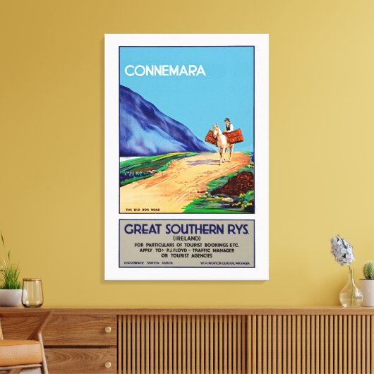 Connemara Canvas Afdruk (Insitu (Woonkamer))