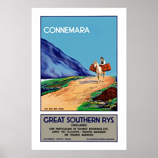 Connemara ~ Ierland Poster (Voorkant)