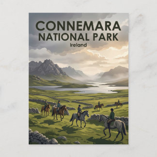 Connemara National Park Ierland Briefkaart