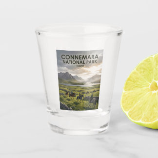 Connemara National Park Ierland Shot Glas