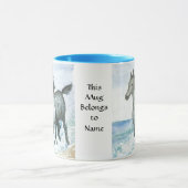  Connemara Pony Coffee Mok (Midden)