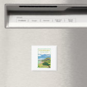 Connemara Travel Poster Design Magnet (In Situ (Lave-vaisselle))