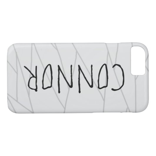 CONNER Gegoten telefoongeval Case-Mate iPhone Case (Achterkant (Horizontaal))