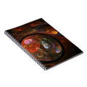 Connexion fluide Carnet d'art Abstrait (Côté Droit)