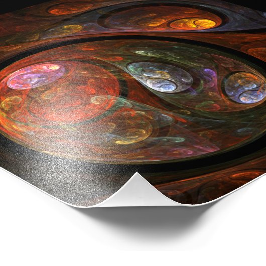 Connexion fluide Impression photo d'art Abstrait (Coin)