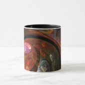 Connexion fluide Mug café Abstrait (Centre)