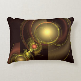 Connexion intime Abstrait Art Accent Coussin