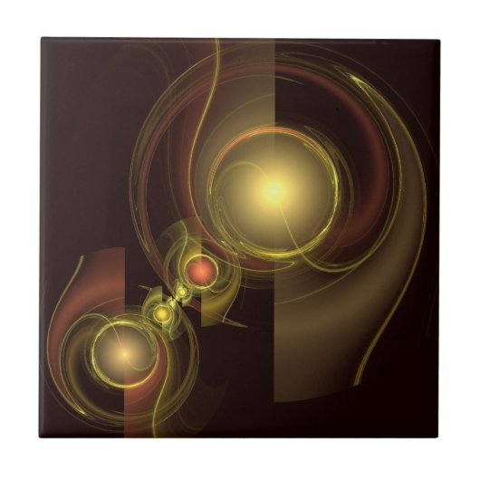 Connexion intime Carreau d'art Abstrait (Devant)