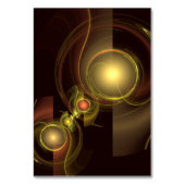 Connexion intime Carte de table Art Abstrait (Dos)