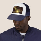 Connexion intime Casquette d'art Abstrait (En situation)