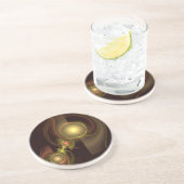Connexion intime Dessous de verre en grès d'art Ab (Côté)