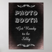 Connexion mariage pour Photo Booth, style tableau  (Devant)