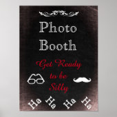 Connexion mariage pour Photo Booth, style tableau (Devant)