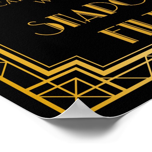 Connexion Mariage Snapchat | Gatsby Art Déco (Coin)