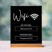 Connexion Wifi Mot de passe Wifi Panneau de la tab (Neutre)
