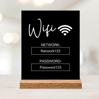 Connexion Wifi Mot de passe Wifi Panneau de la tab