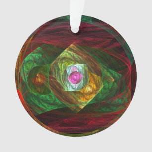 Connexions dynamiques Cercle acrylique Art Abstrai
