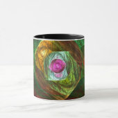 Connexions dynamiques Mug café Abstrait (Centre)