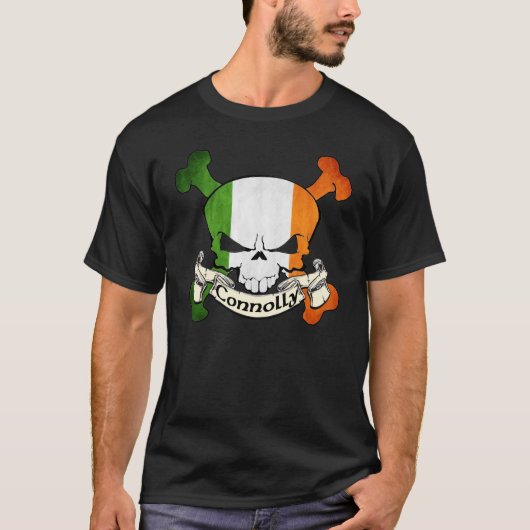 Connolly Irish Skull T-shirt (Voorkant)