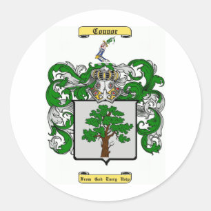 connor ronde sticker