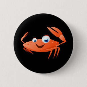 Connor the Crab Ronde Button 5,7 Cm