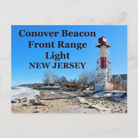 Conover Beacon Feu de portée avant, carte postale  (Devant)