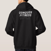 Conquer Fitness Sedona police blanche Sweat - shir (Dos)