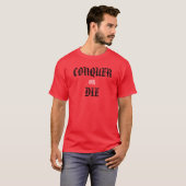 CONQUER OF STEREN T-SHIRT (Voorkant volledig)
