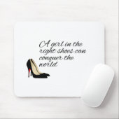 Conquer the World Mouse Mat Muismat (Met muis)