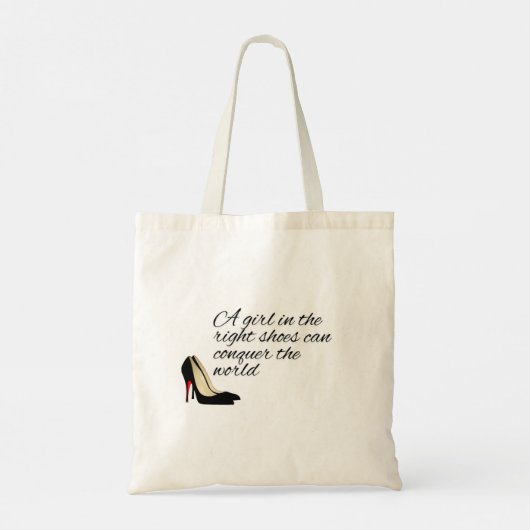 Conquer the World Tote Bag (Dos)
