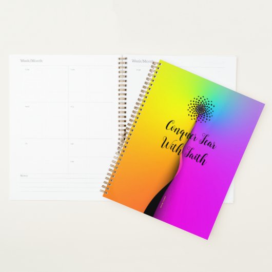 Conquérir la peur avec la foi Personnaliser le pla (Devant avec enveloppe)