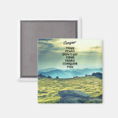 Conquérir vos peurs Magnet (Recto/Verso)