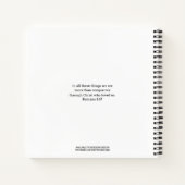 CONQUEROR, Motivatie Notitieboek (Achterkant)