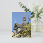 Conques, France. carte postale (Debout devant)