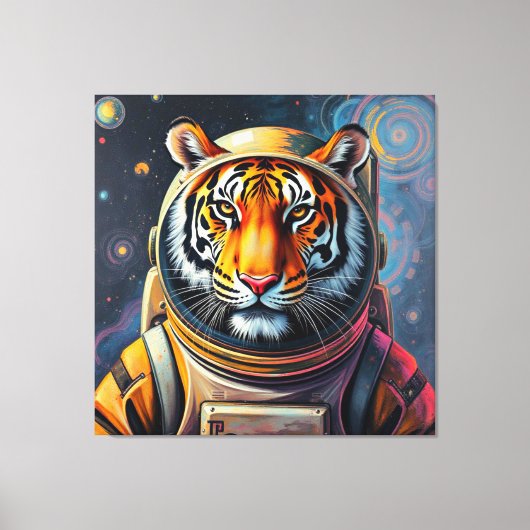 CONQUEST OF THE TIGER MOON-3 CANVAS AFDRUK (Voorkant)