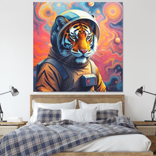 CONQUEST OF THE TIGER MOON-6 CANVAS AFDRUK (Insitu (Slaapkamer))