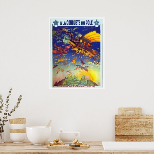 Conquete du Pôle - Poster (Cuisine)