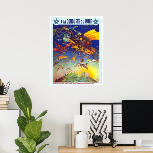 Conquete du Pôle - Poster (Bureau à domicile)