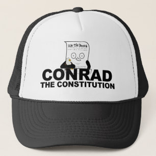 Conrad le casquette de camionneur de constitution