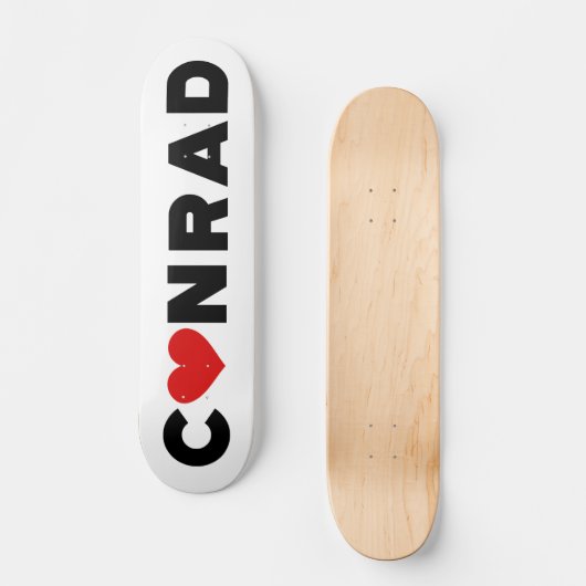 Conrad Love Skateboard (Recto)