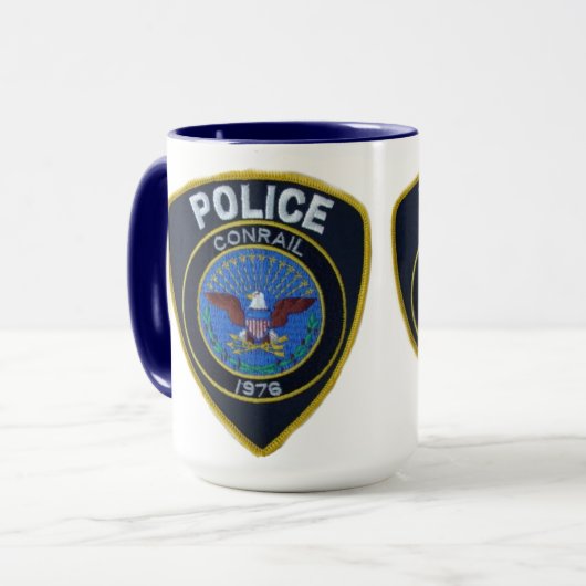 Conrail Railroad Police Patch Mok (Voorkant links)