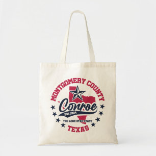 Conroe, Texas Tote Bag