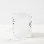 Conscience claire Gelée de verre de café Mug (Centre)