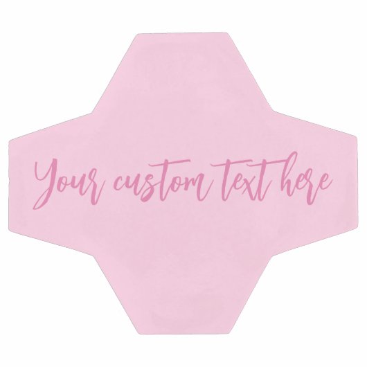 Conscience du cancer du sein mois script personnal (Plat)